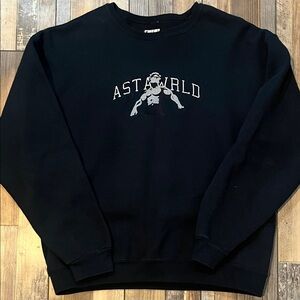 Anime Embroidered Crewneck